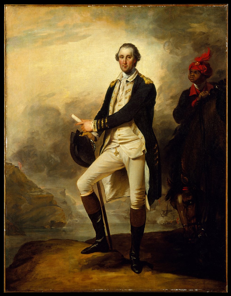 George Washington og William Lee (George Washington) av John Trumbull