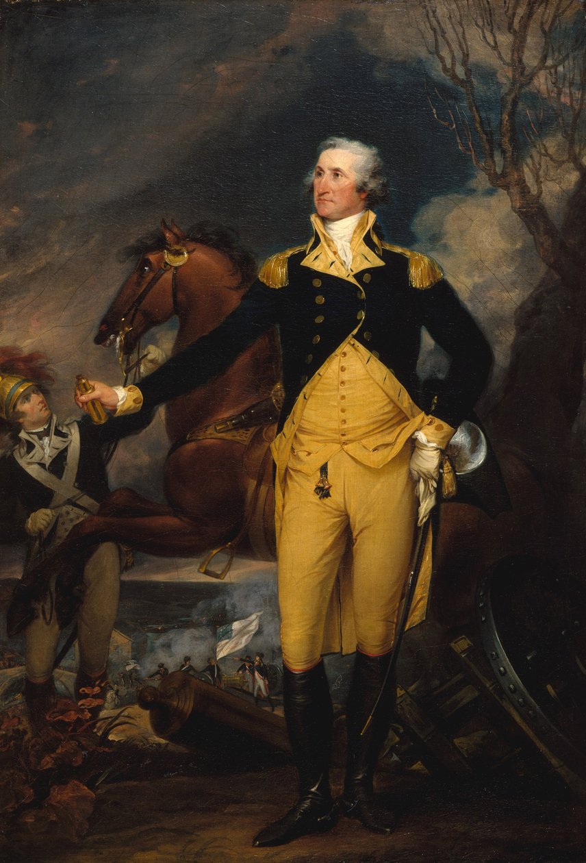 George Washington før slaget ved Trenton, ca. 1792–94 av John Trumbull