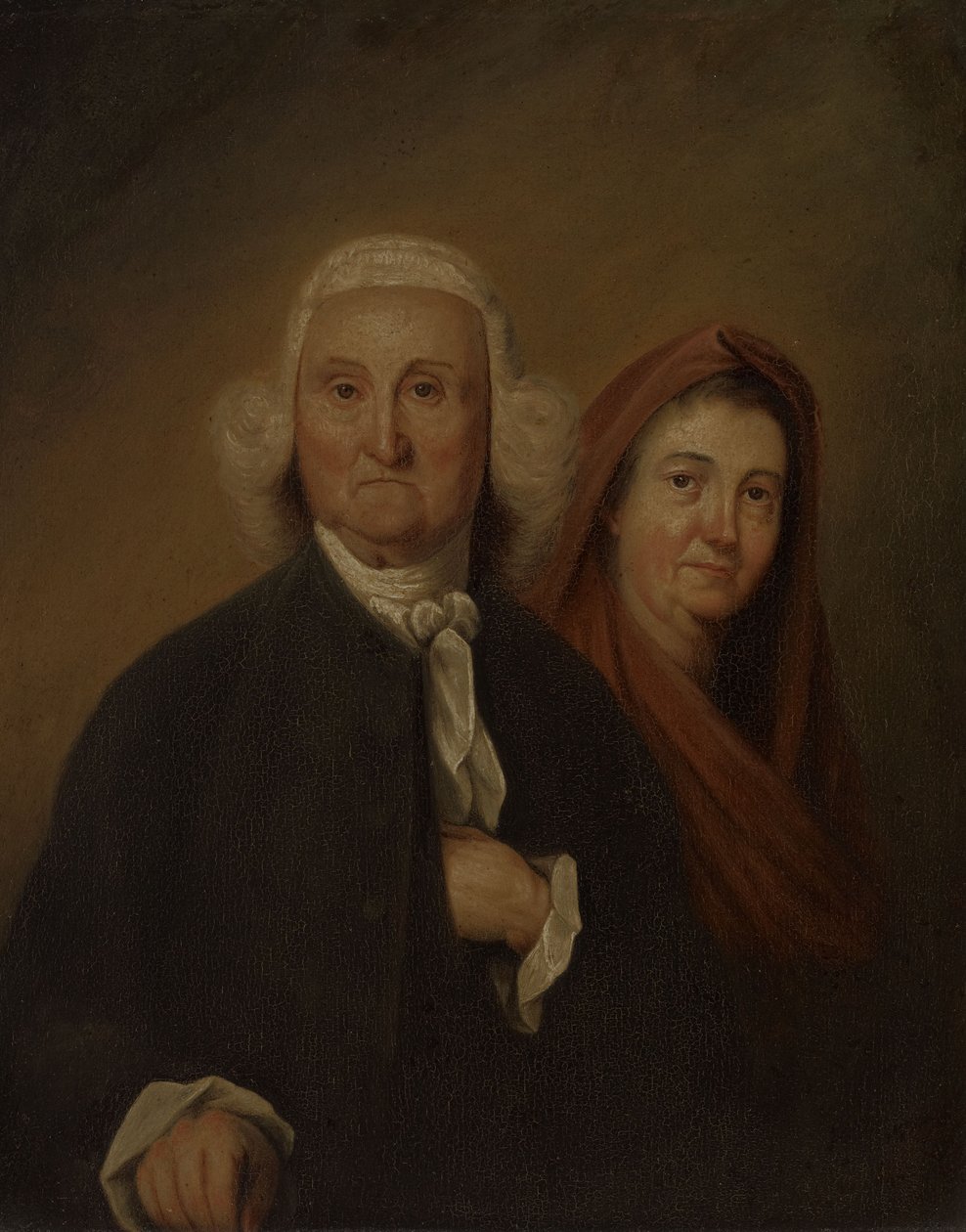 Guvernør Jonathan Trumbull Sr. og Faith Robinson Trumbull (1710-1785, LL.D. 1779; 1718-1780) av John Trumbull