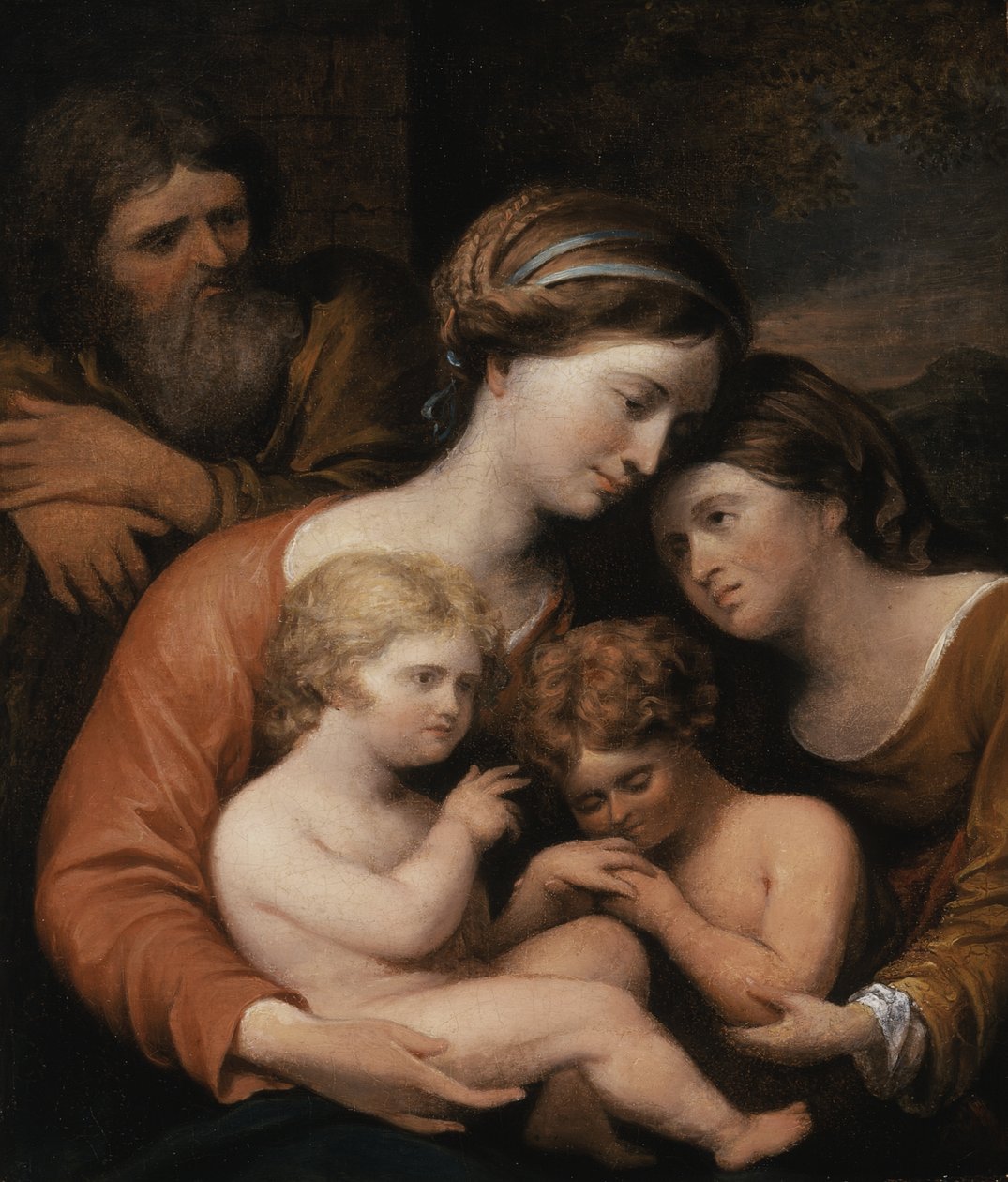 Den hellige familie av John Trumbull