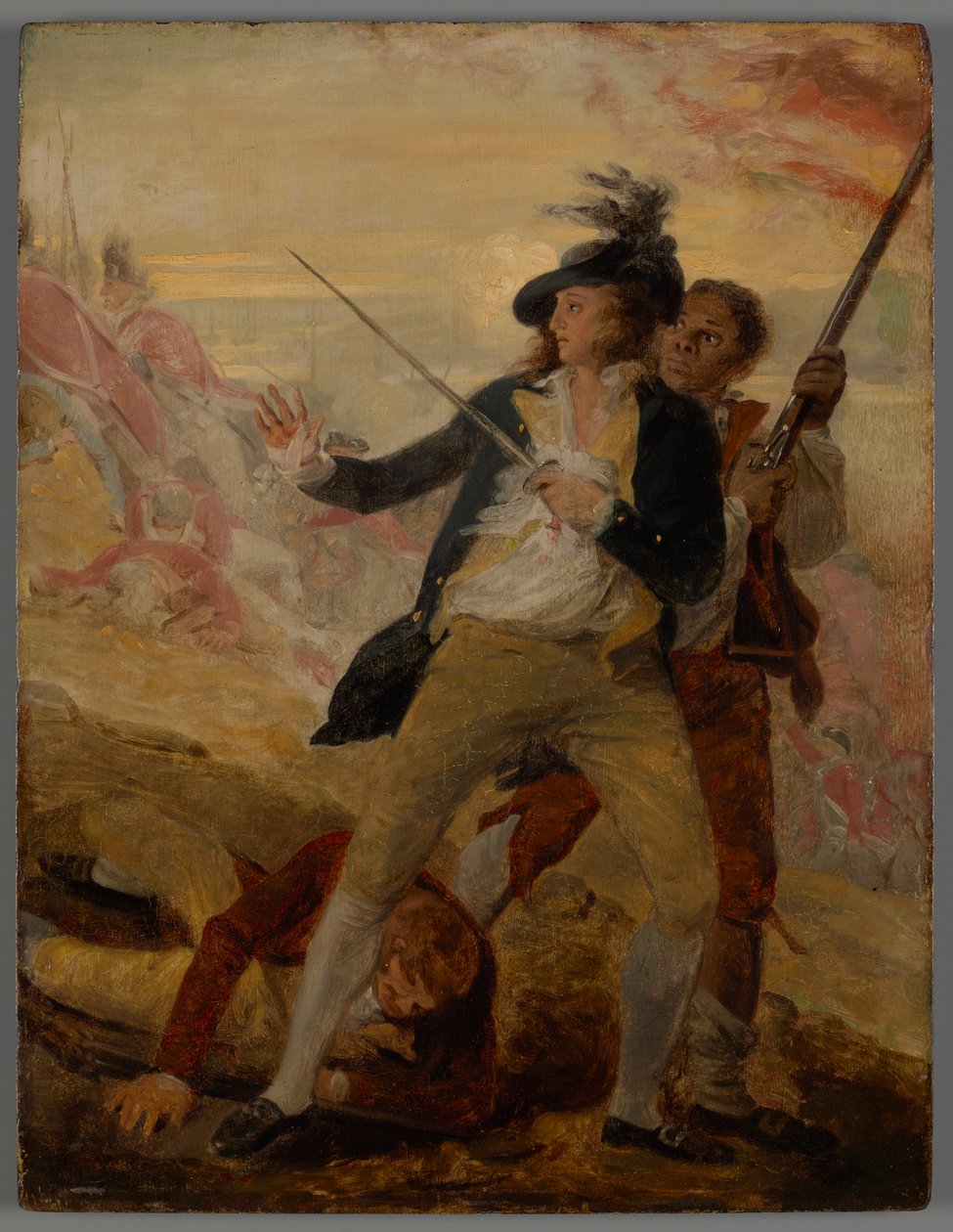 Løytnant Thomas Grosvenor (1744 av John Trumbull