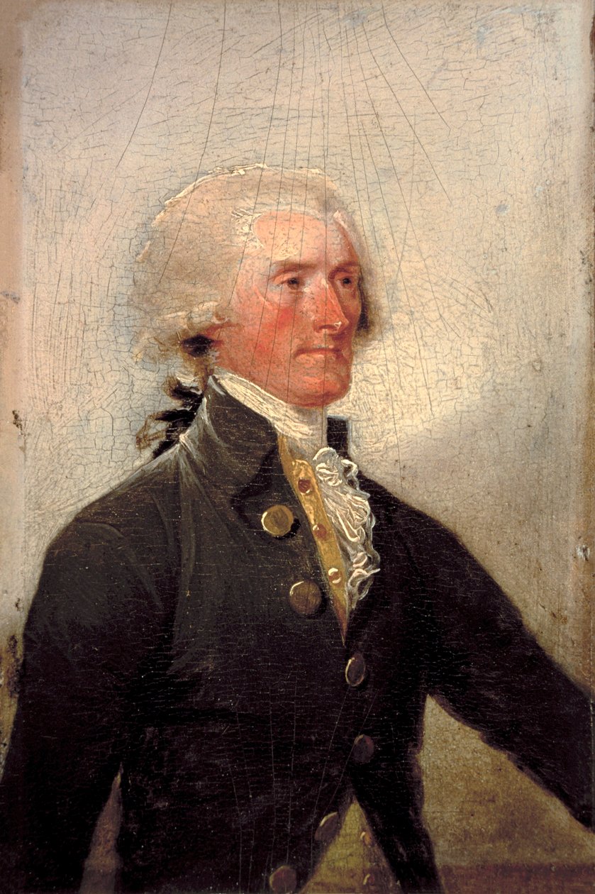 Portrett av Thomas Jefferson av John Trumbull av John Trumbull