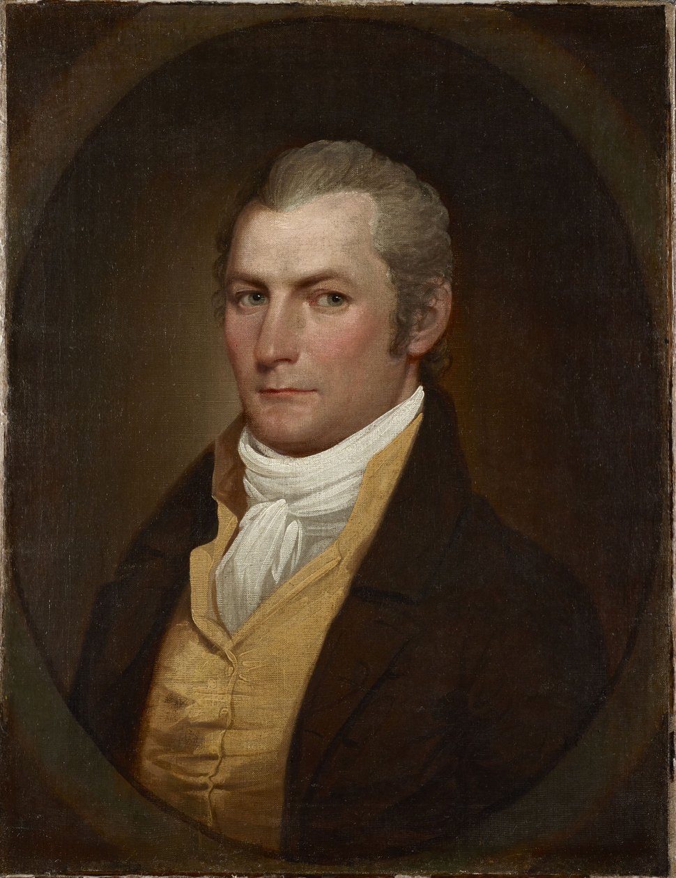 Portrett av en mann av John Trumbull