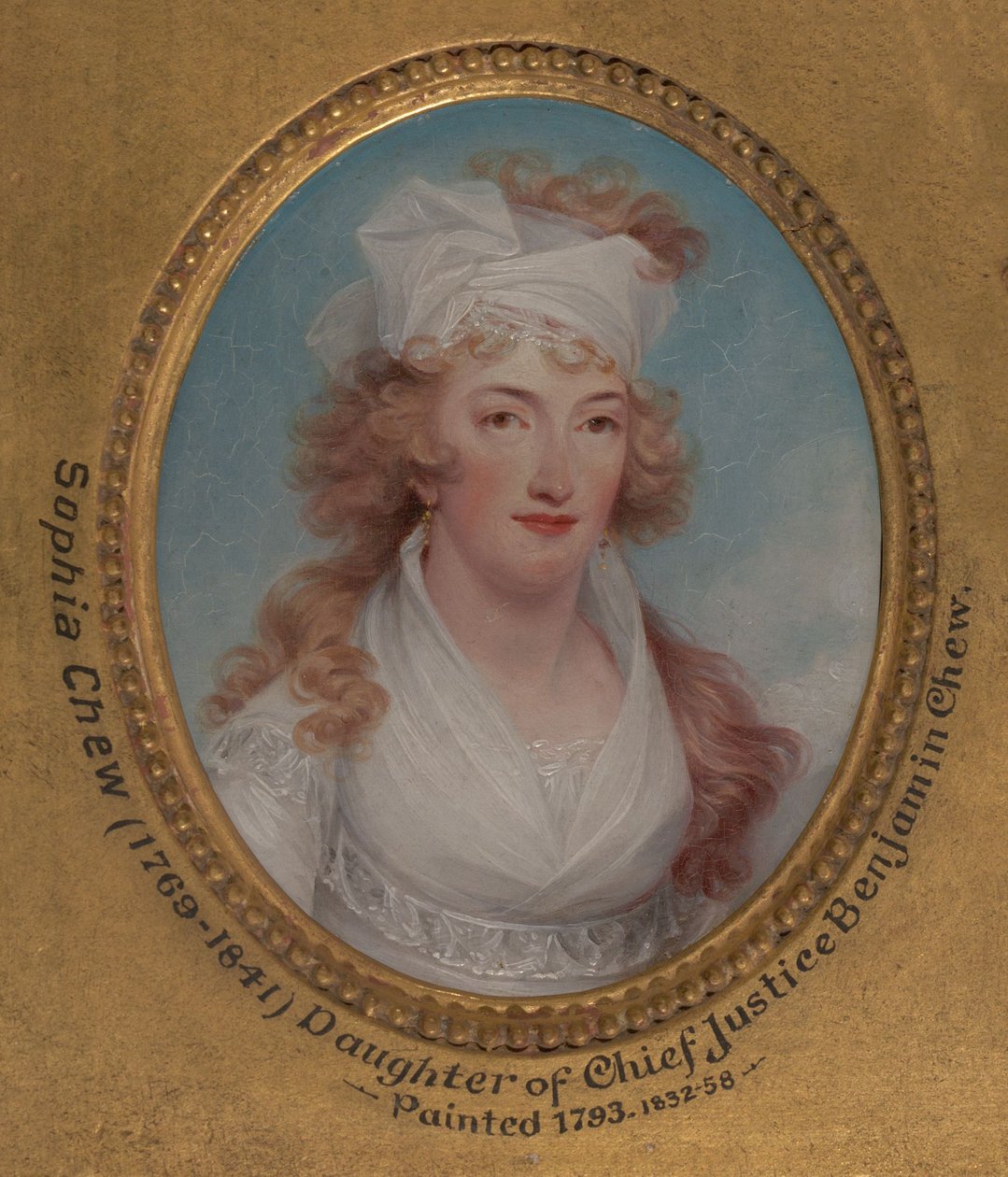 Sophia Chew, senere Sophia Chew Philips, 1769-1841 av John Trumbull