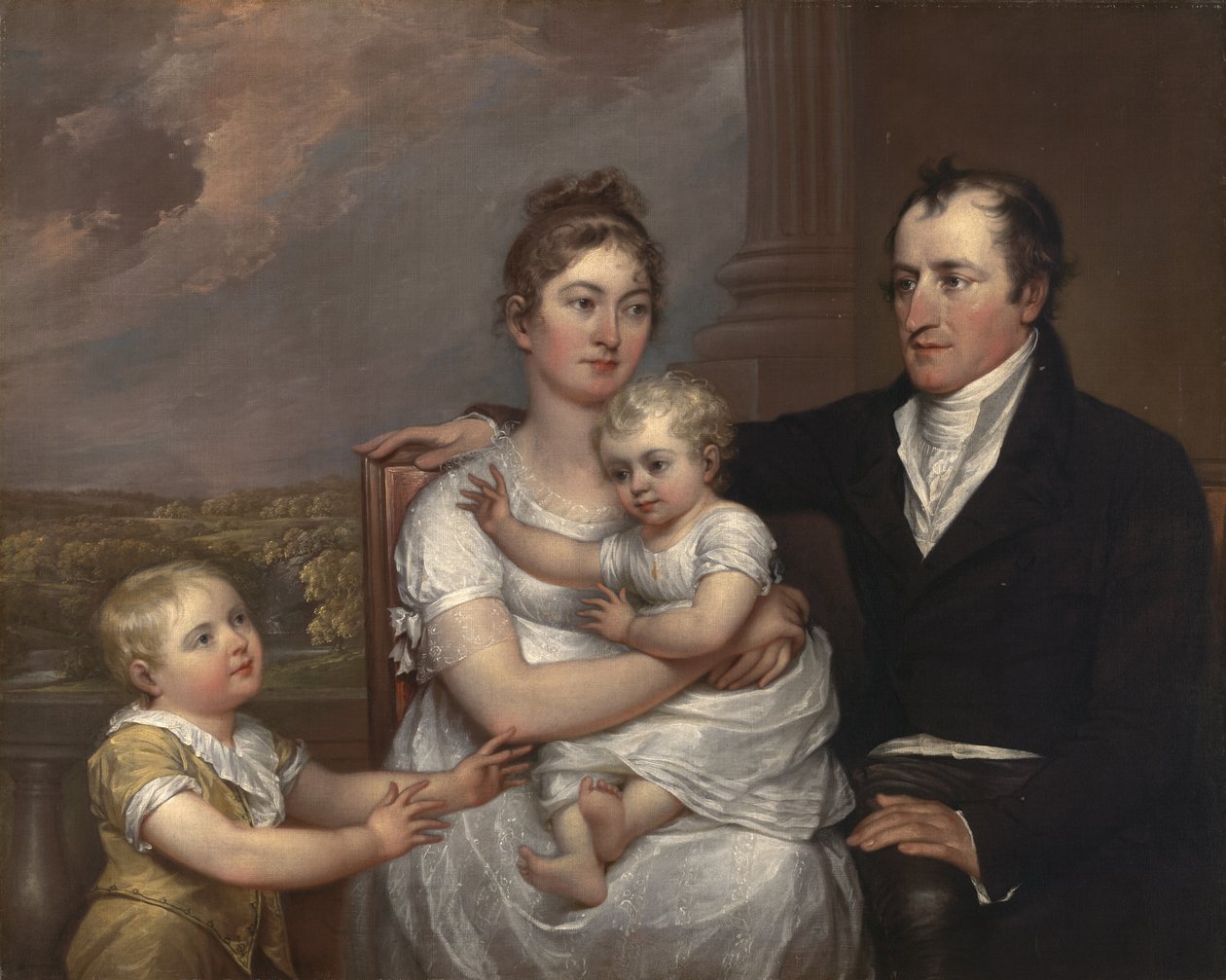 Vernet-familien, 1806 av John Trumbull