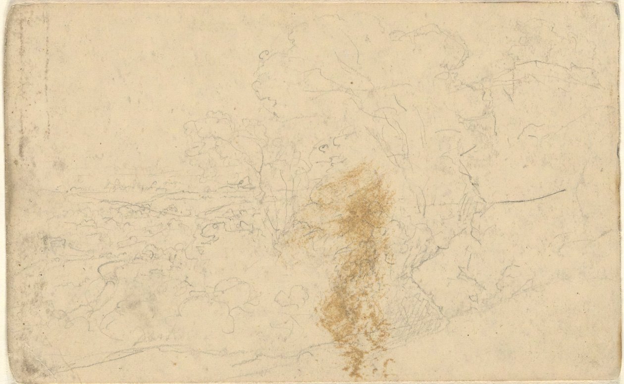 Uten tittel, fra folio: Views Near Bath av John Trumbull