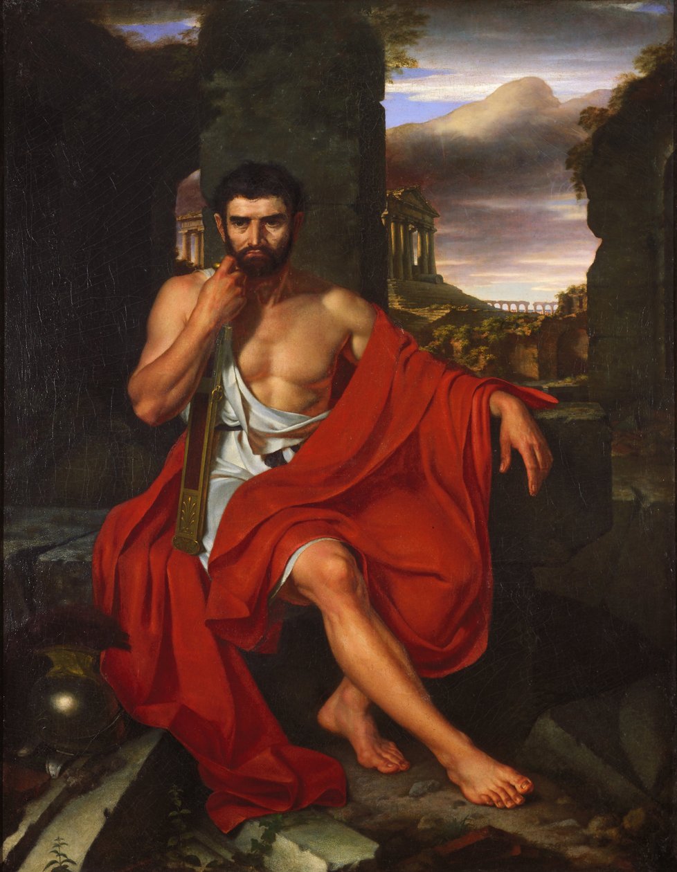 Gaius Marius midt i ruinene av Kartago, 1807 av John Vanderlyn