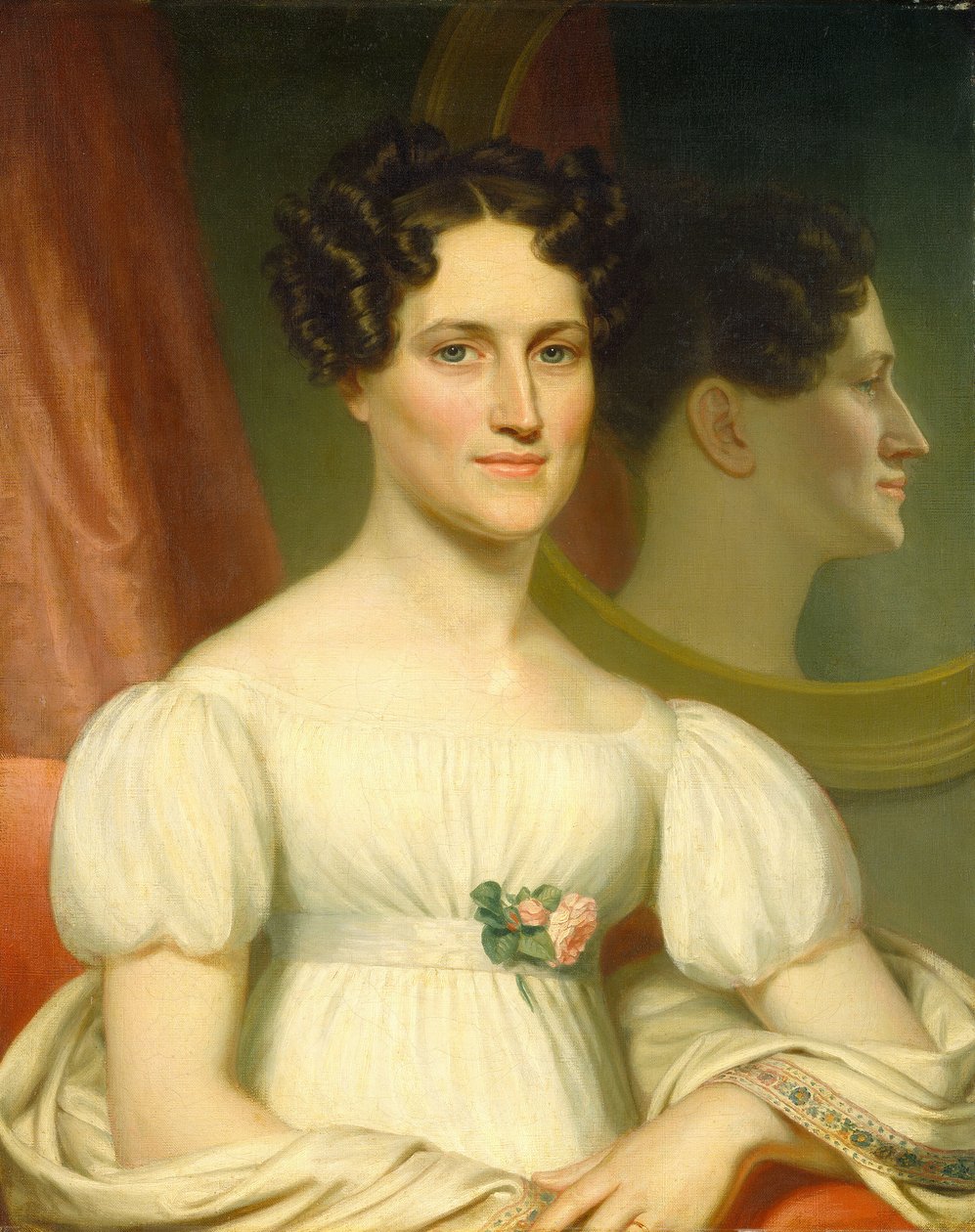 Mary Ellis Bell Mrs. Isaac Bell, ca. 1827. av John Vanderlyn