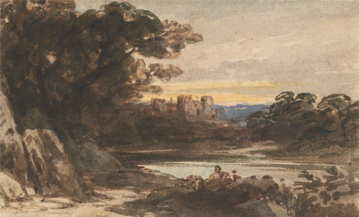 Barnard Castle, County Durham av John Varley