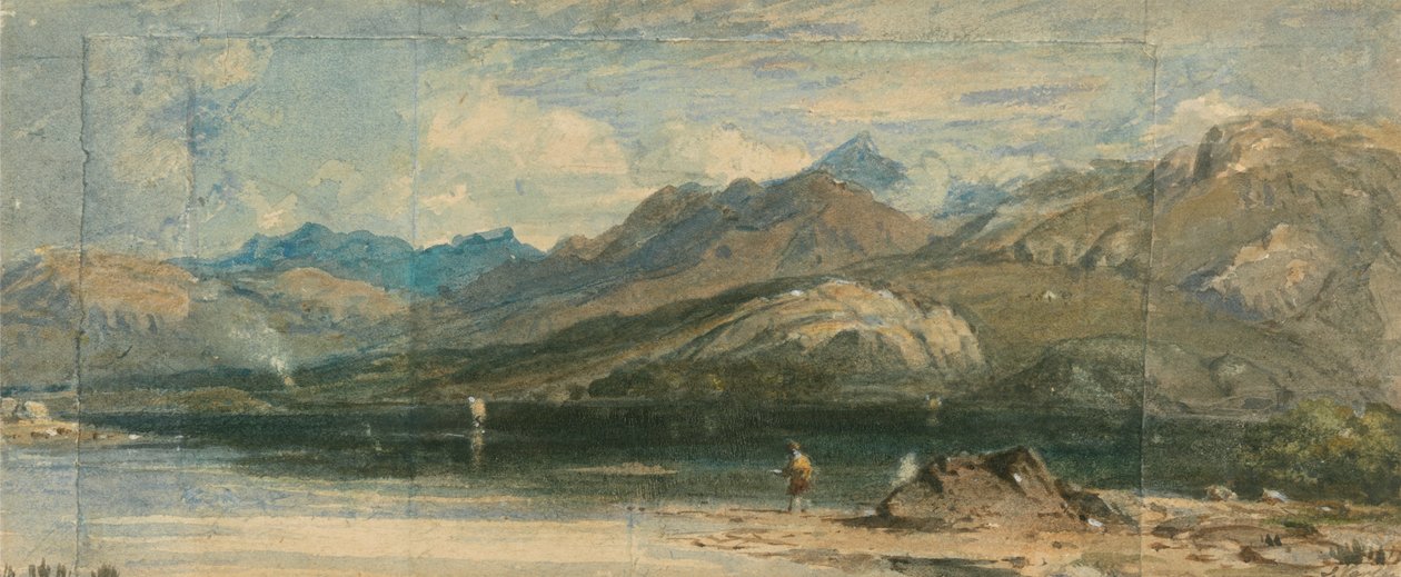 Llyn Dinas, Nord-Wales av John Varley
