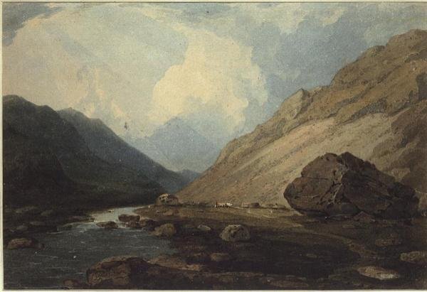 Pass av Llanberis av John Varley