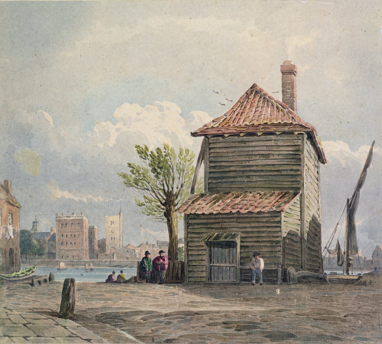Hestefergen, Millbank av John Varley