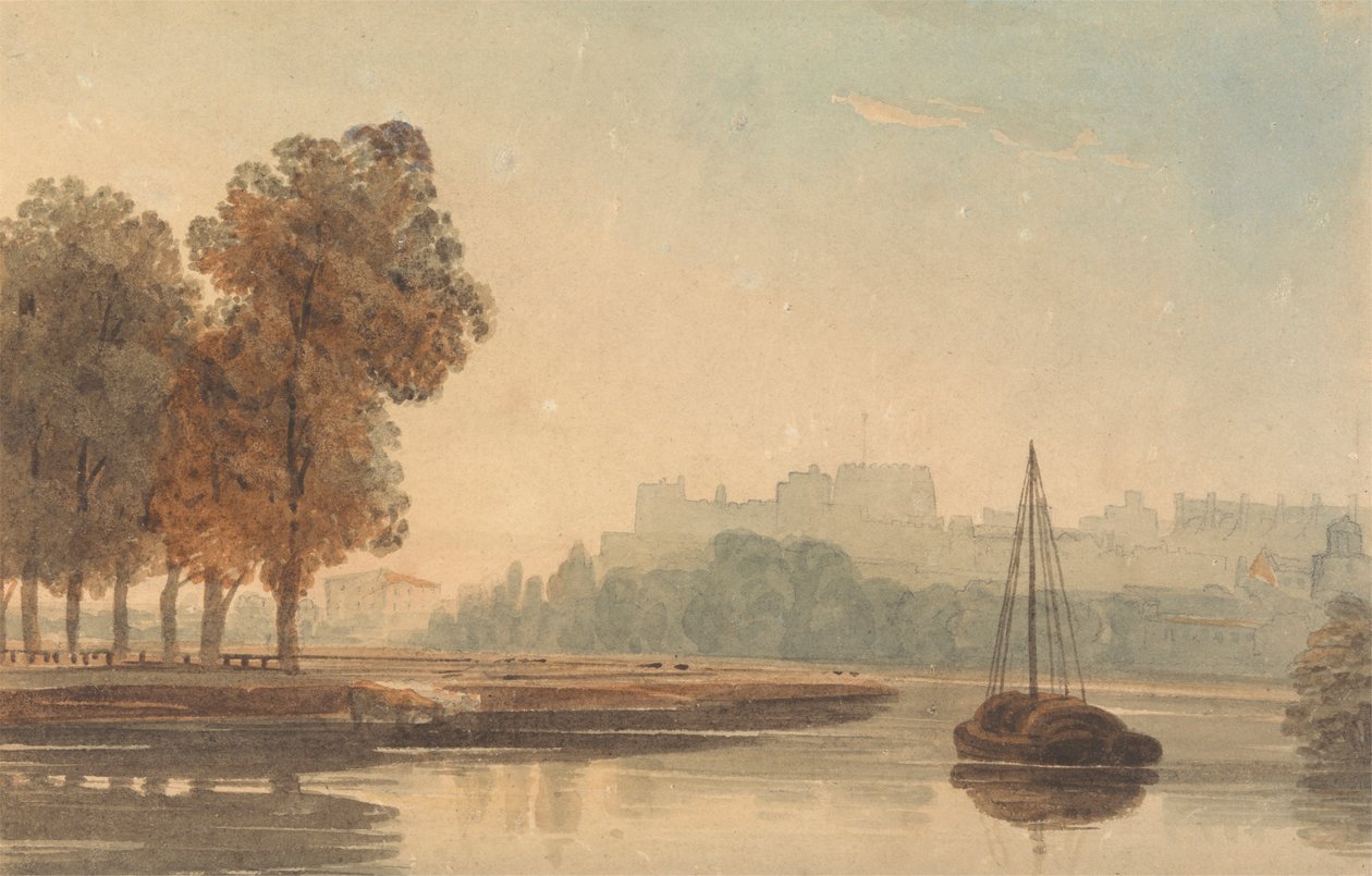Themsen ved Windsor av John Varley