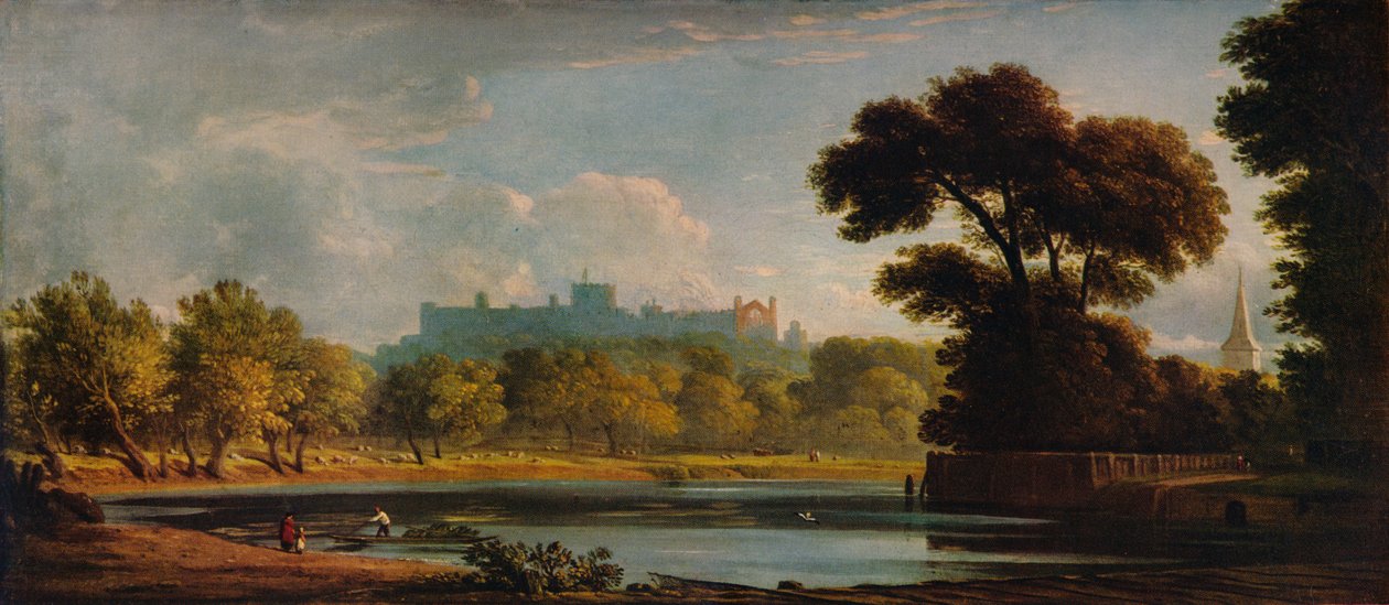 'View of Windsor', c1832, 1938 av John Varley I