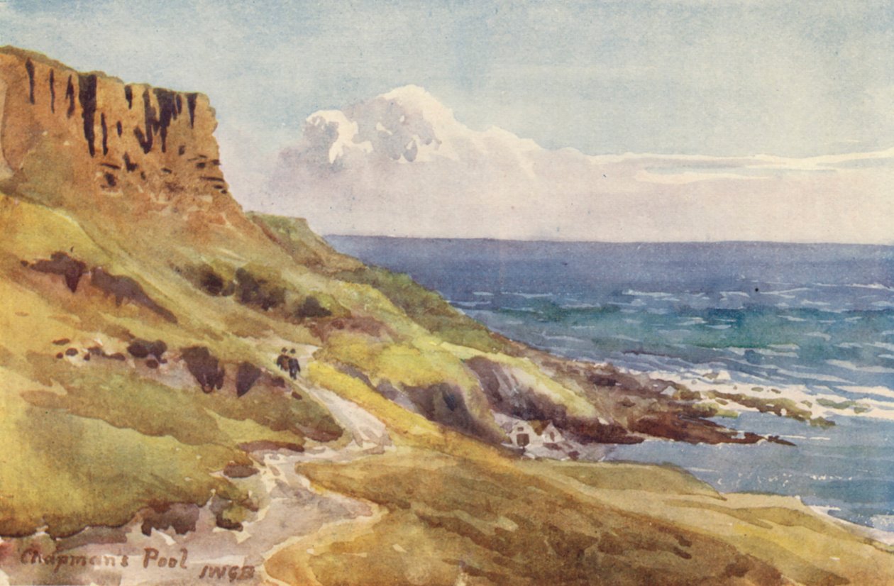 Chapmans basseng (fargelitografi) av John W.G. Bond