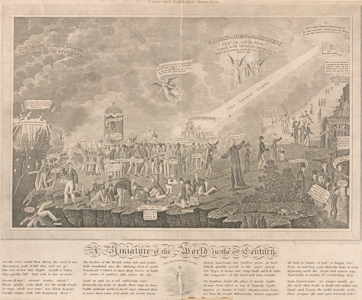 En miniatyr av verden på 1800-tallet av John Warner Barber