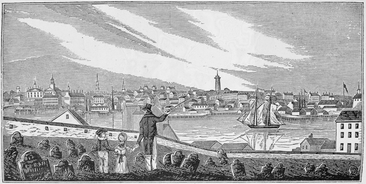 Sørvisning av Charlestown, fra 