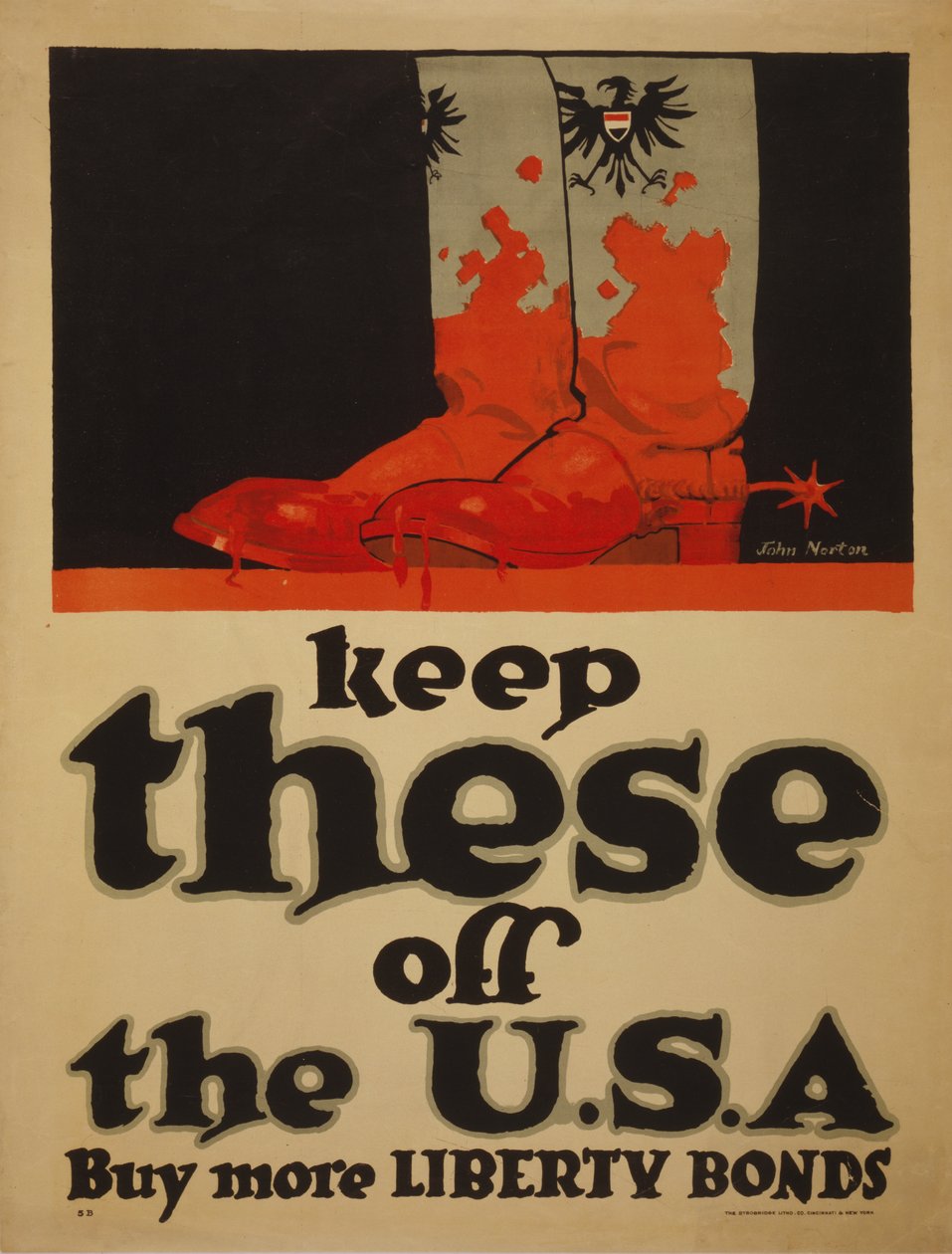 Hold disse utenfor U.S.A. Kjøp flere Liberty Bonds av John Warner Norton