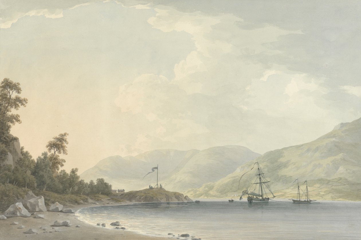 Tilnærming til Belle Grange Park av John Warwick Smith