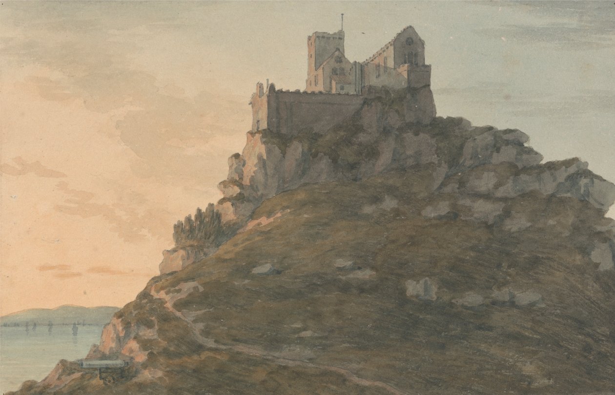 Saint Michael's Mount, Cornwall av John Warwick Smith