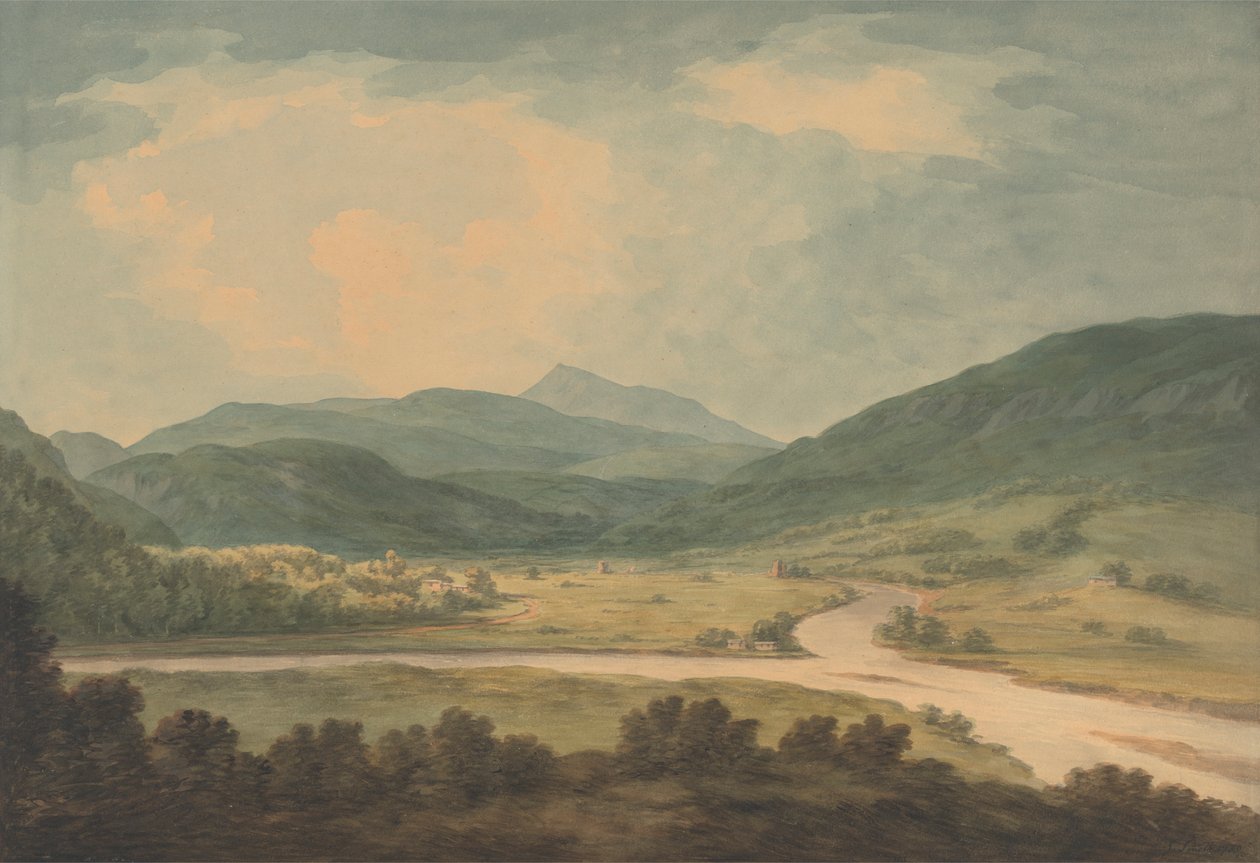 Krysset mellom Lyon og Tay av John Warwick Smith