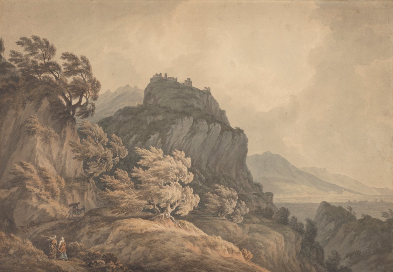 Val d'Aosta, Piemonte av John Warwick Smith