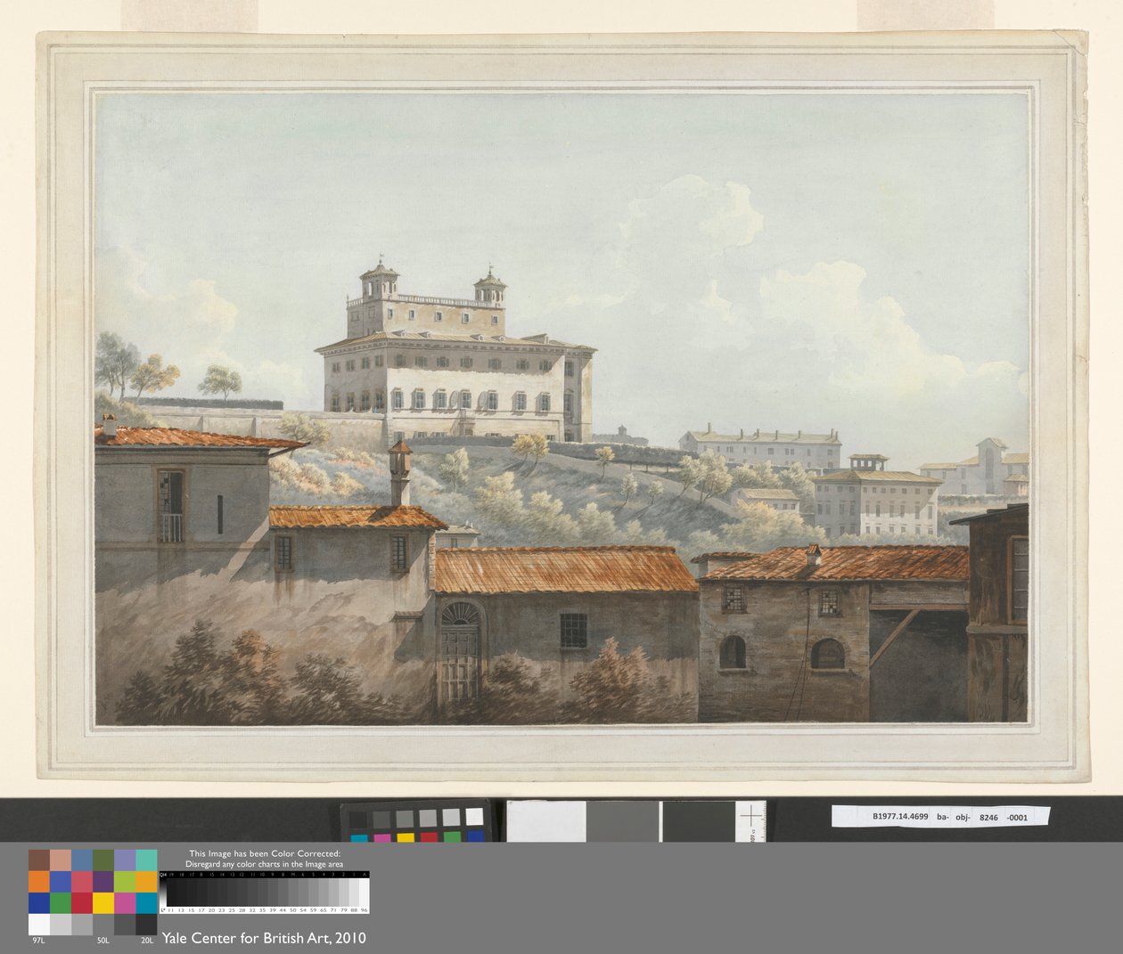 Villa Medici, Roma av John Warwick Smith