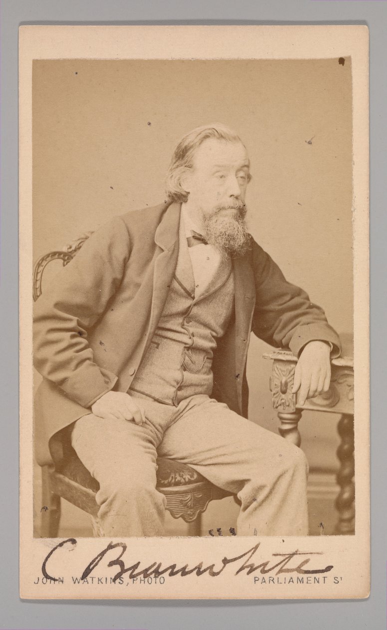 Charles Branwhite, 1860-tallet. av John Watkins