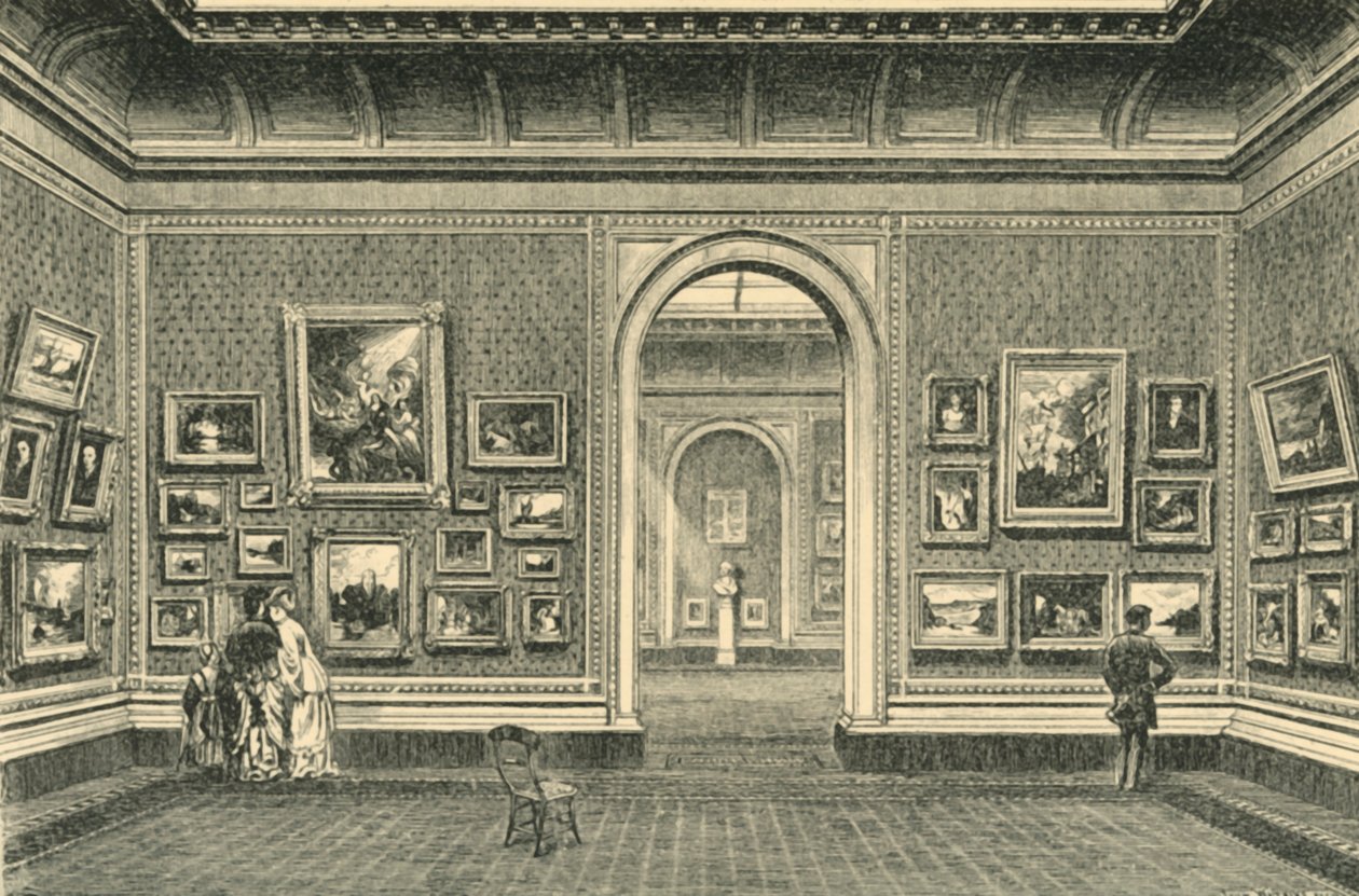 Sheepshanks Gallery, South Kensington Museum, ca 1860-tallet, 1881. av John Watkins