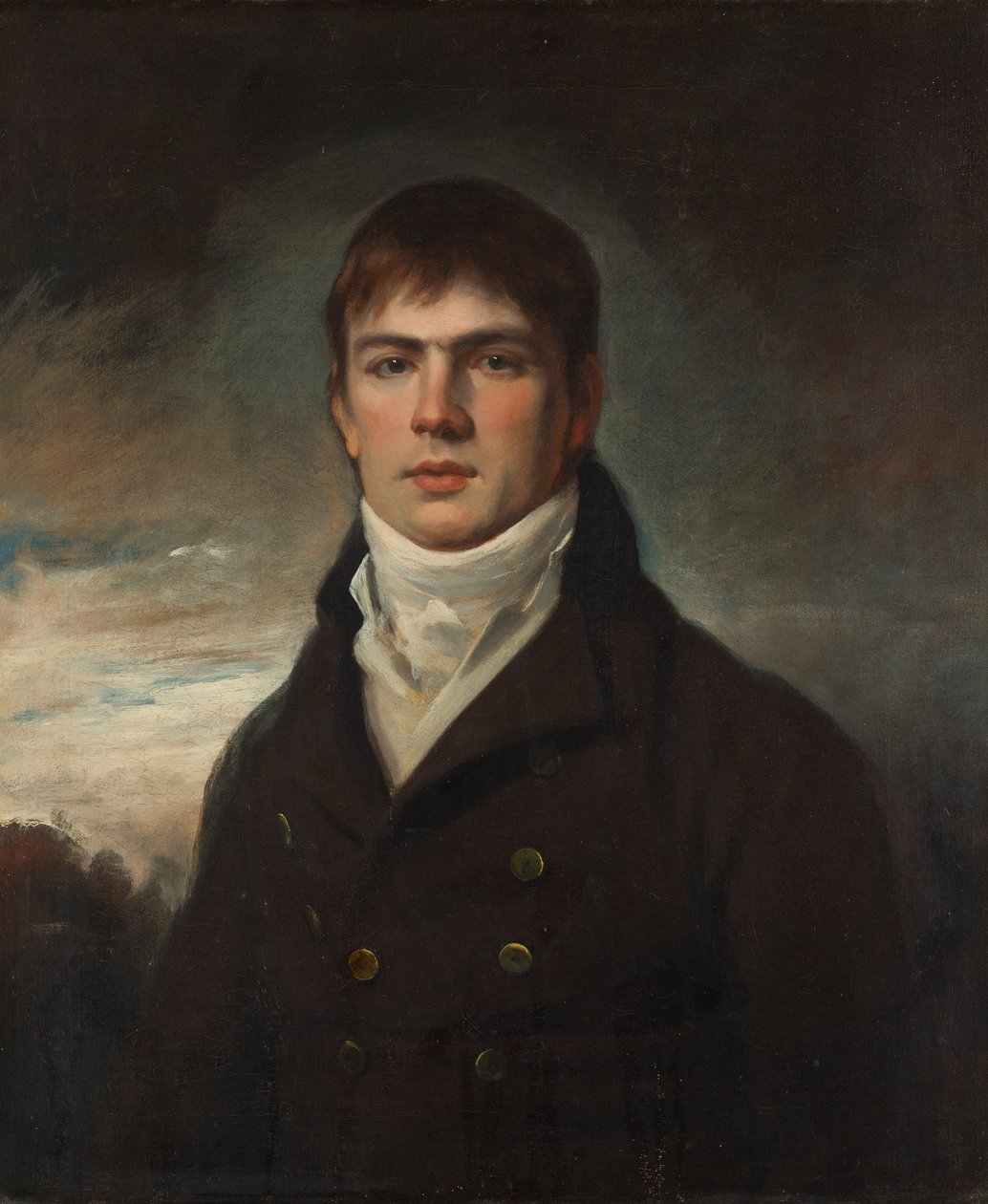 Portrett av John David Gordon fra Wardhouse (1774-1850), en "spansk Gordon" (olje på lerret) av John Watson (attr.to) Gordon