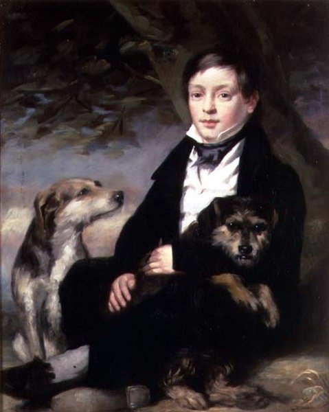 Portrett av Master Raines, av Wheldrake Manor, York (olje på lerret) av John Watson Gordon
