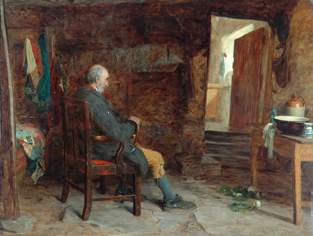 Enkemannen, 1873 av John Watson Nicol