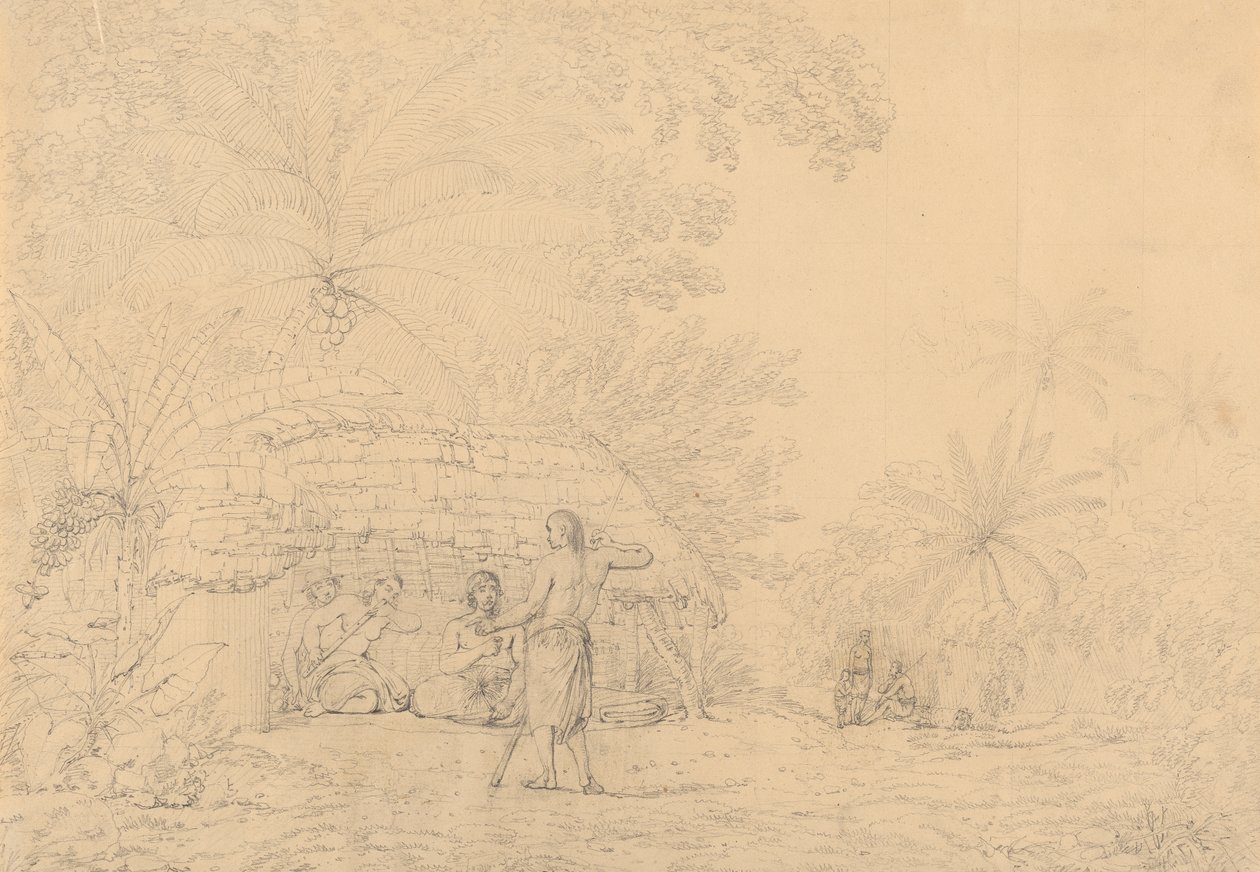 Utsikt i Annamooka av John Webber