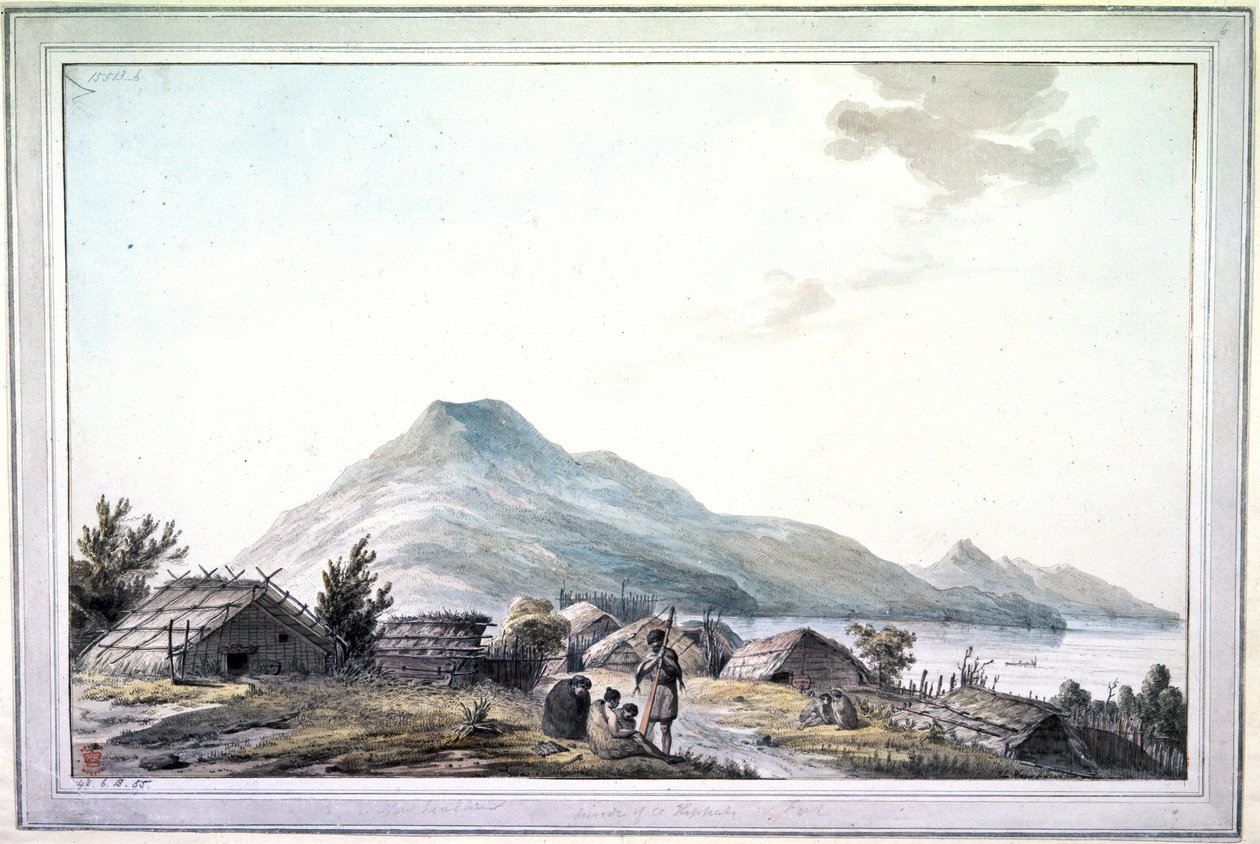 The Hippah, New Zealand av John Webber