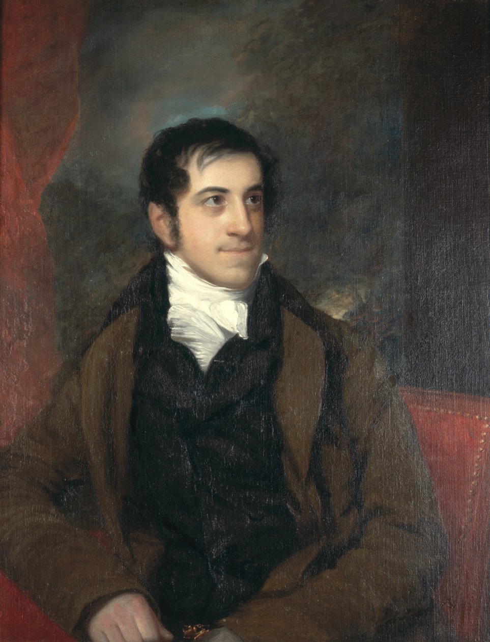 Portrett av Lewis Colford Jones av John Wesley Jarvis