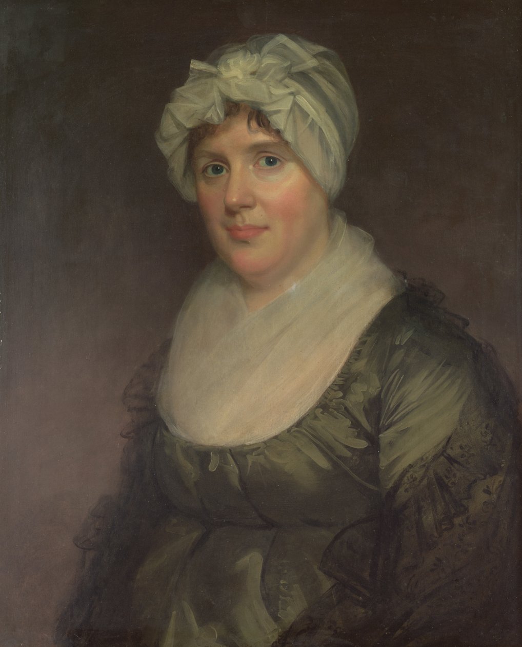 Portrett av fru Taylor, 1809 av John Wesley Jarvis