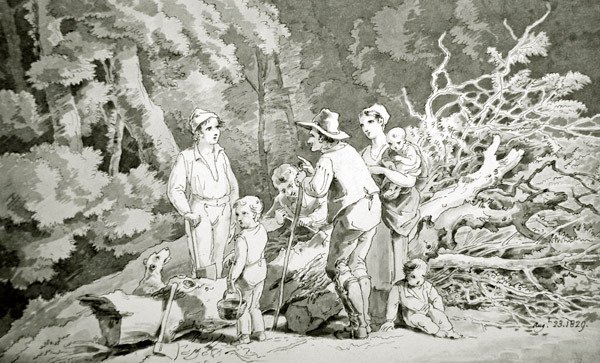 Vedhoggerfamilien av John White Abbot