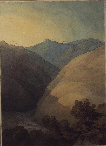 Nær Holne on the Dart av John White Abbott