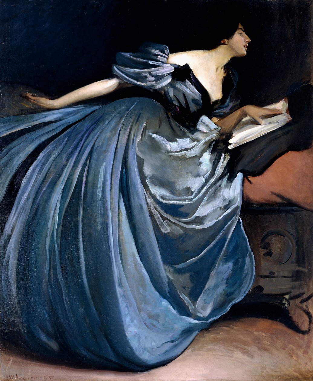 Alathea, 1895 av John White Alexander