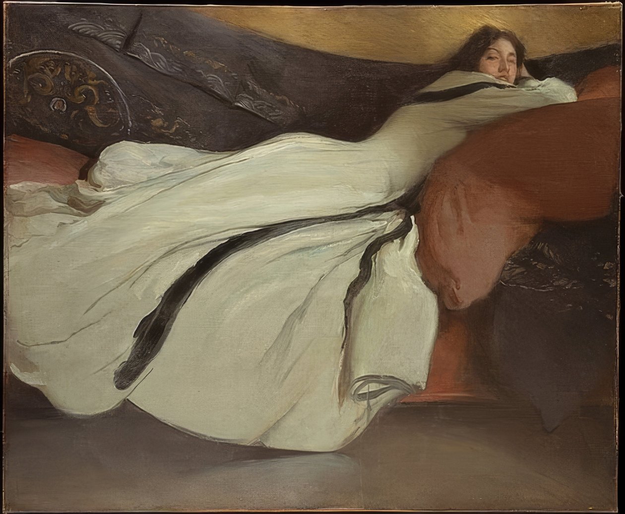 Avslapning. 1895 av John White Alexander
