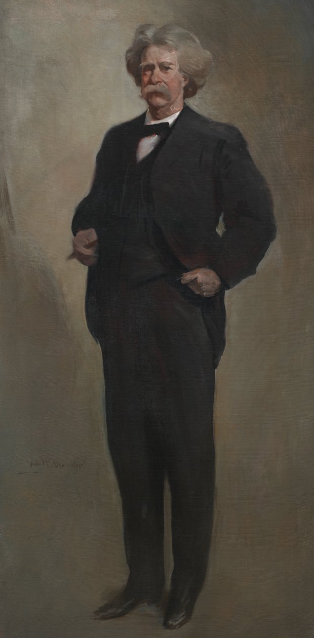 Samuel L. Clemens Mark Twain, 1912 eller 1913. av John White Alexander