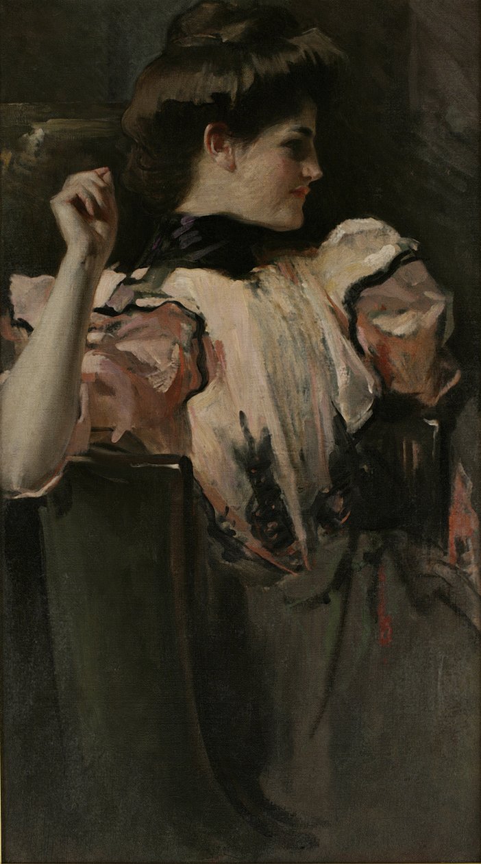 Ung jente, ca. 1902 av John White Alexander