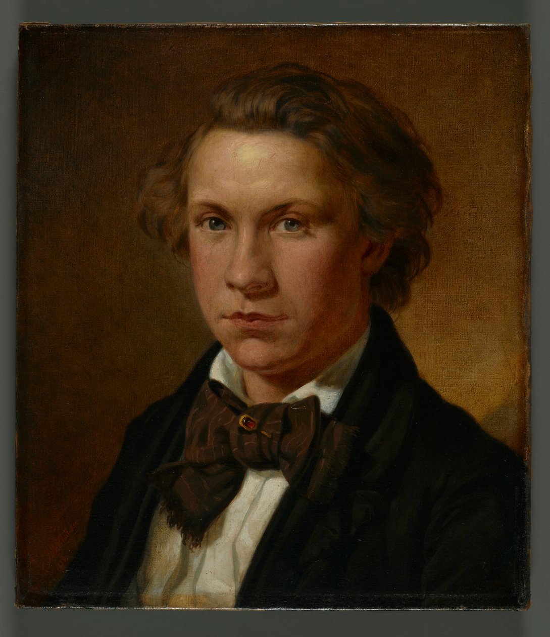 Portrett av en mann, 1859 av John Whittaker