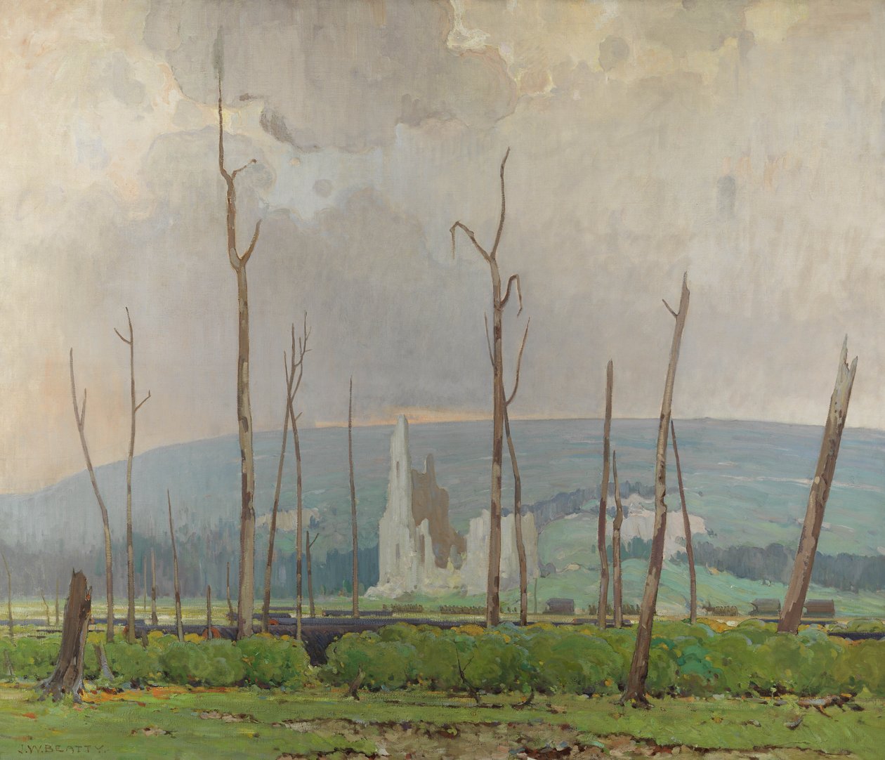 Ablain St-Nazaire, 1914-19 av John William Beatty