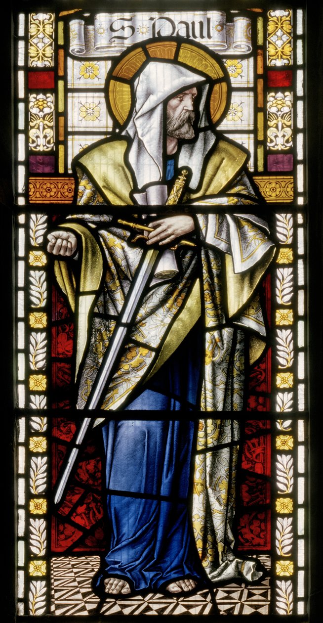 St. Paul, ca. 1891 (farget glass) av John William Brown