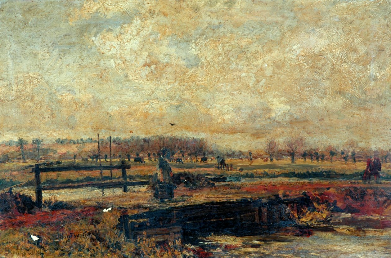 River Colne ved Rickmansworth av John William Buxton Knight