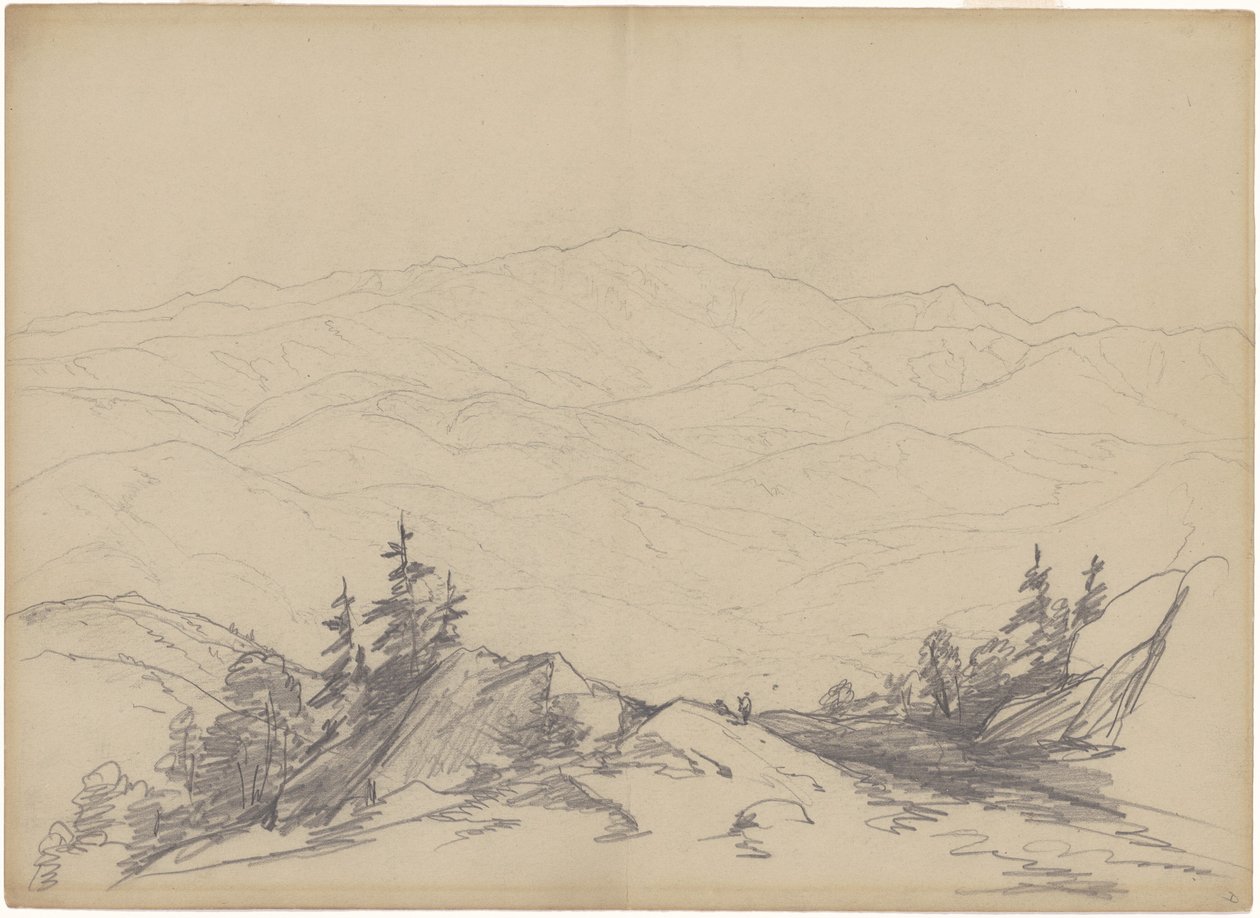 Fjelllandskap av John William Casilear