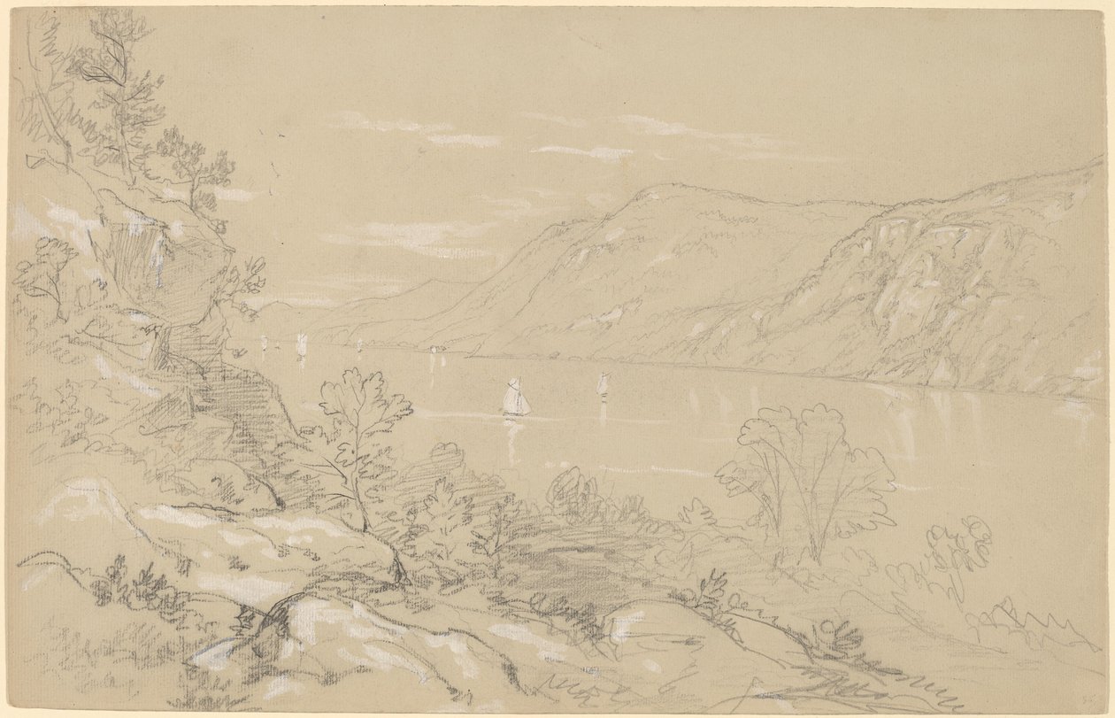 Nord fra Storm King av John William Casilear
