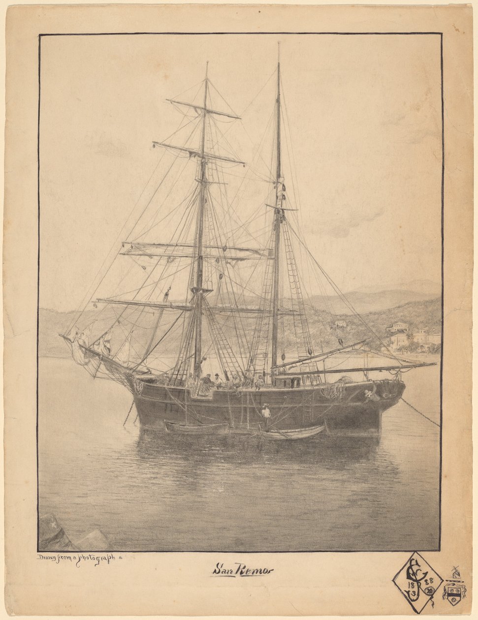 San Remo av John William Casilear