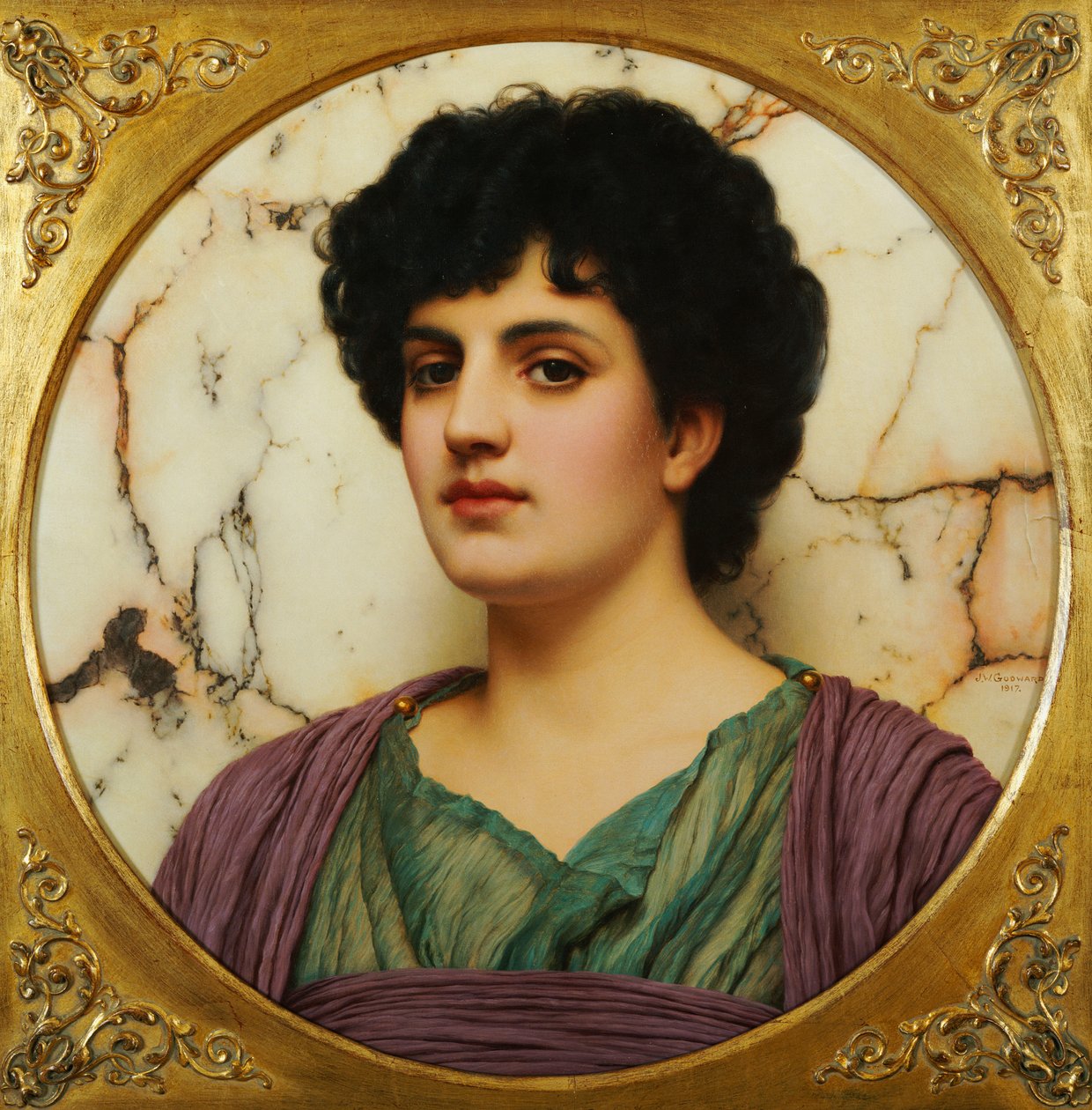 Lucille, 1917 av John William Godward